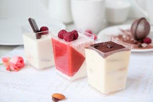 Десерты в стаканчиках