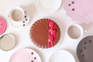 Муссовый торт «Вишня в шоколаде»