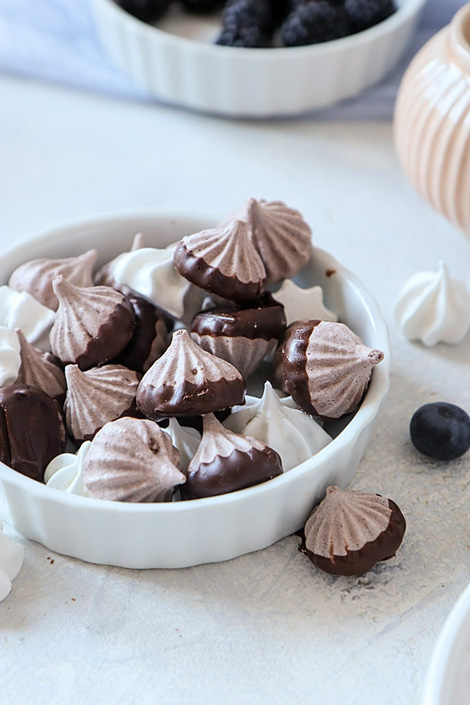 Печенье Шоколадное безе — рецепт с фото и видео