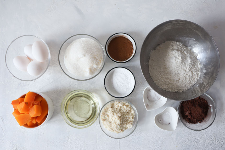 Тыквенный бисквит ингредиенты