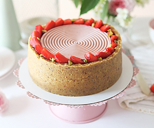 Чизкейк Фисташка-кардамон