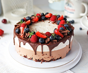 Чизкейк Банан-шоколад